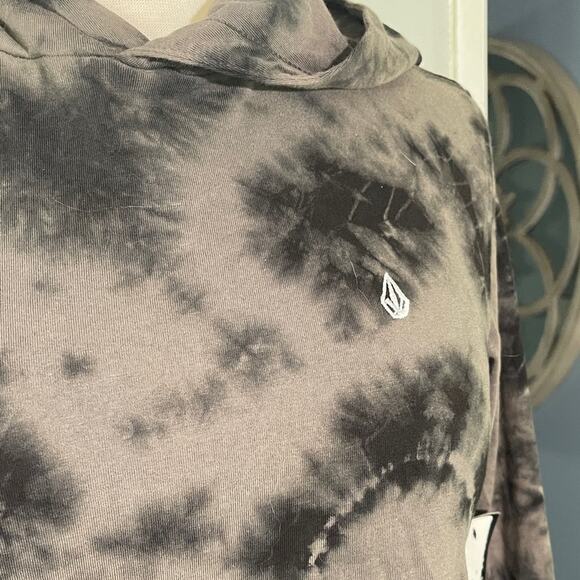 Volcom Charcoal Tie-Dye Pullover - Picture 2 of 5